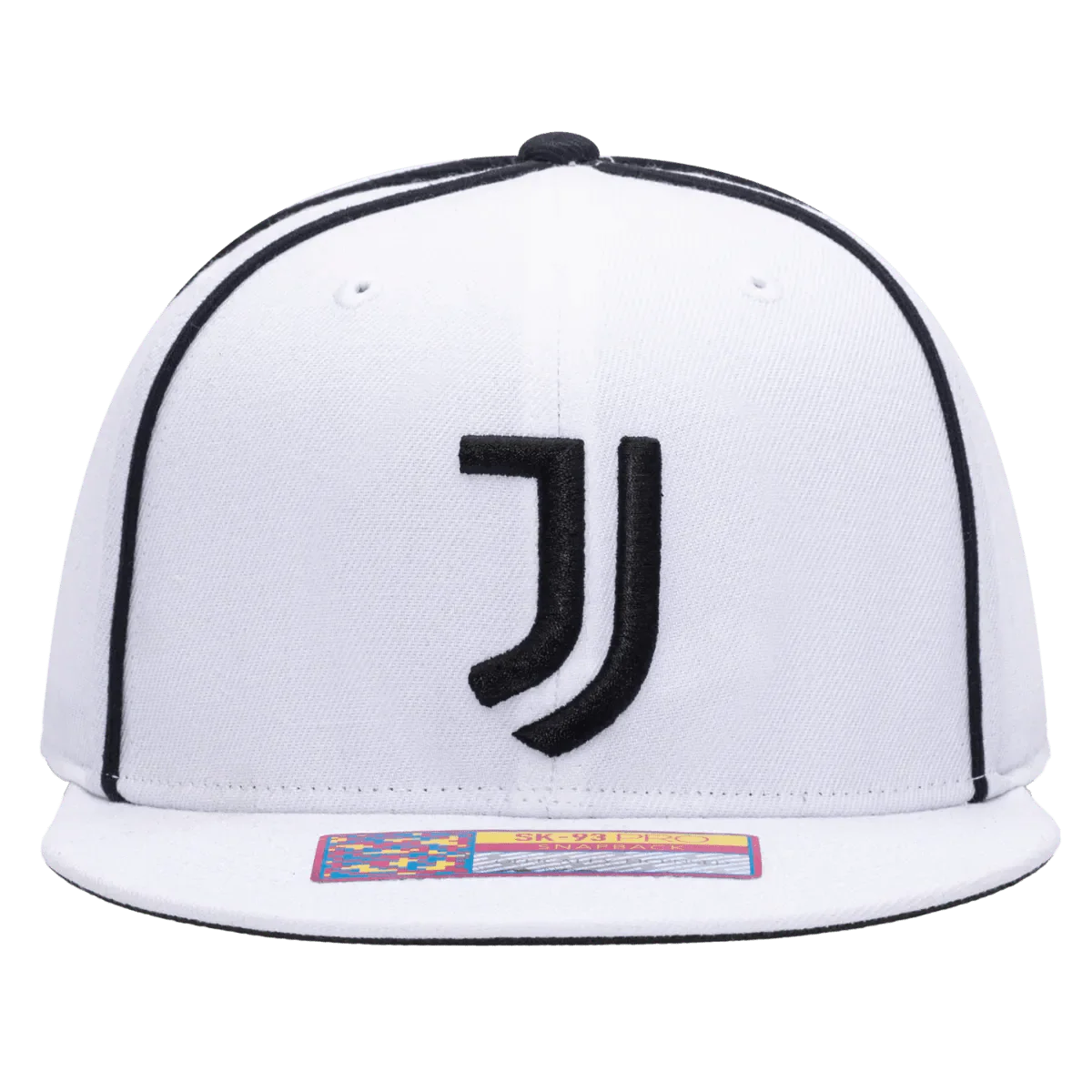 Fan Ink Collection Juventus Cali Day Snapback Hat - White-Black