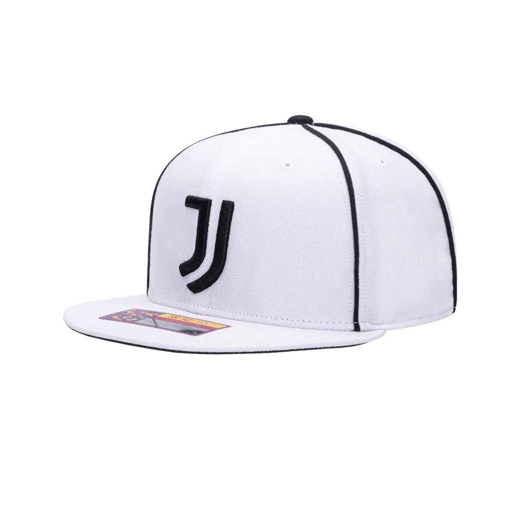 Fan Ink Collection Juventus Cali Day Snapback Hat - White-Black
