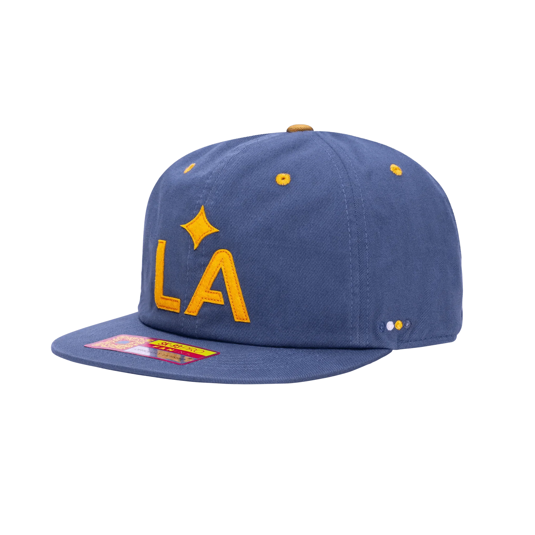 Fan Ink Collection LA Galaxy Bankroll Coral Snapback Hat