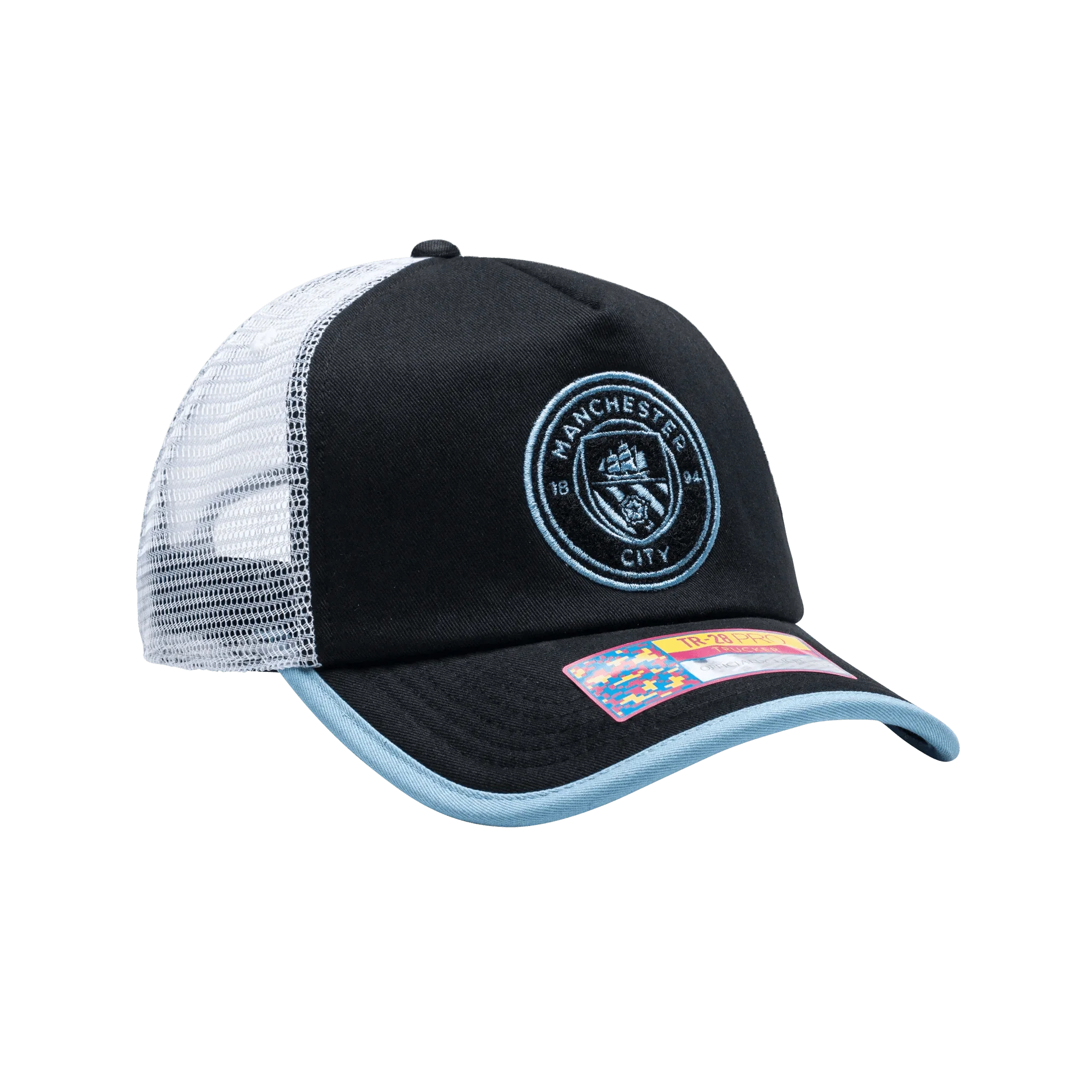 Fan Ink Collection Manchester City One8th Strike Trucker Hat