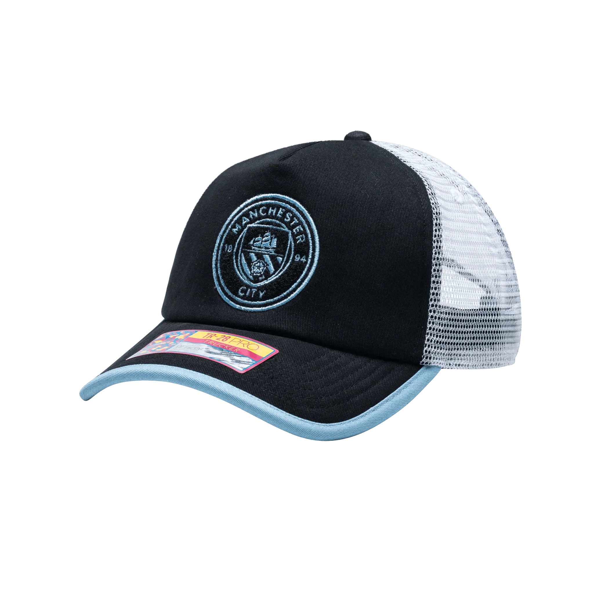 Fan Ink Collection Manchester City One8th Strike Trucker Hat