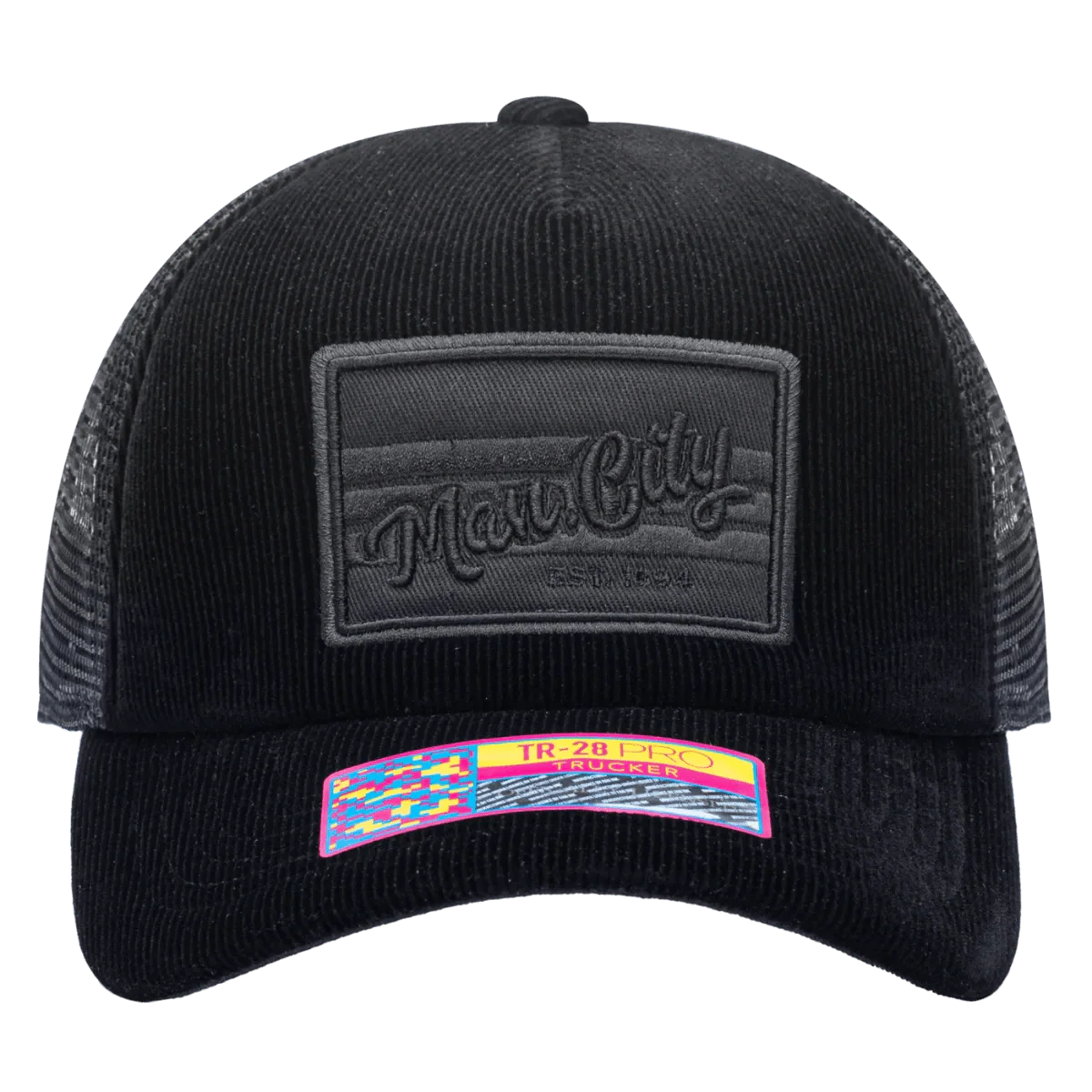 Fan Ink Collection Manchester City Signature Trucker Hat - Black