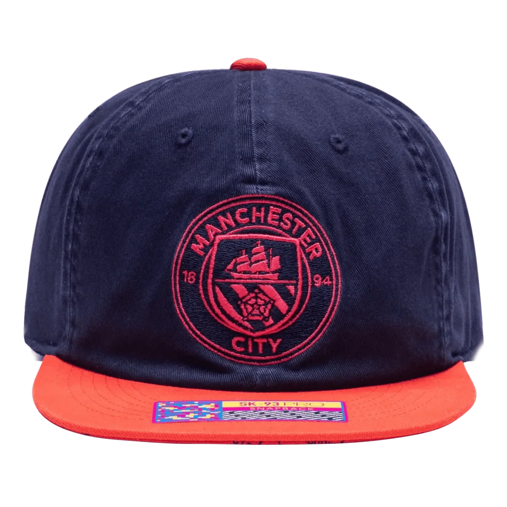Fan Ink Collection Manchester City Wander Snapback Hat