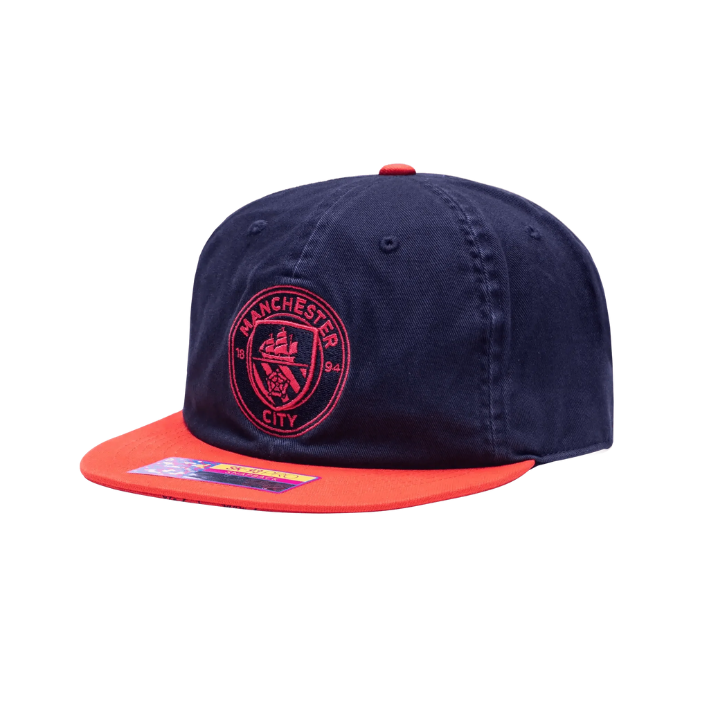 Fan Ink Collection Manchester City Wander Snapback Hat