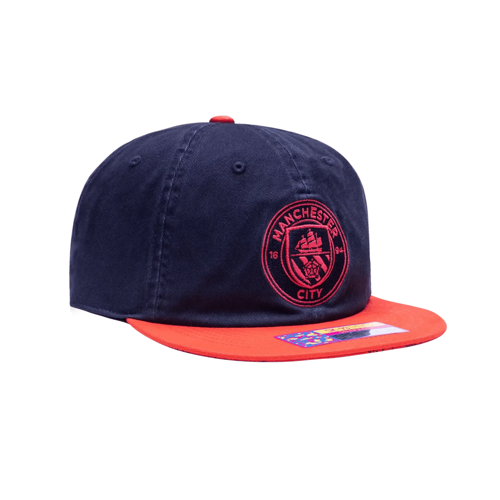 Fan Ink Collection Manchester City Wander Snapback Hat