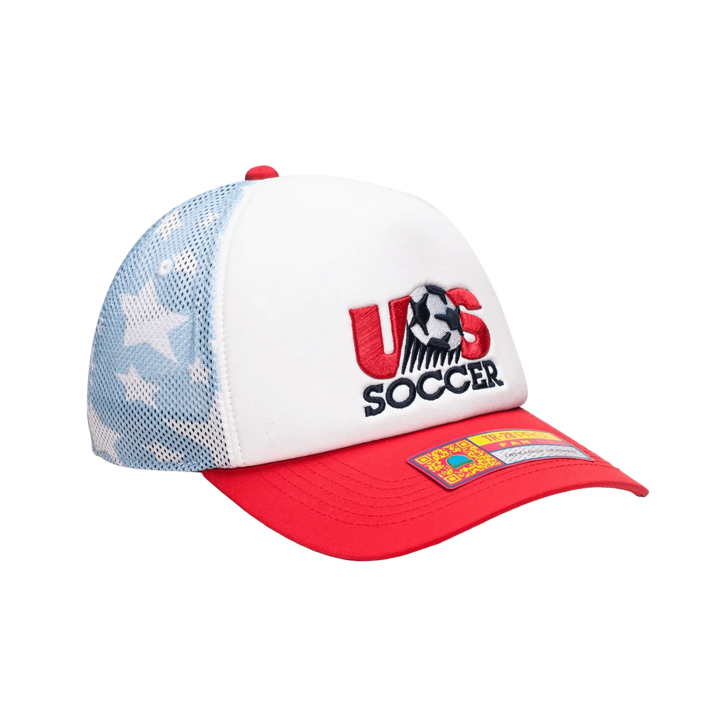 Fan Ink Collection USA Soccer "Making History" Trucker Hat