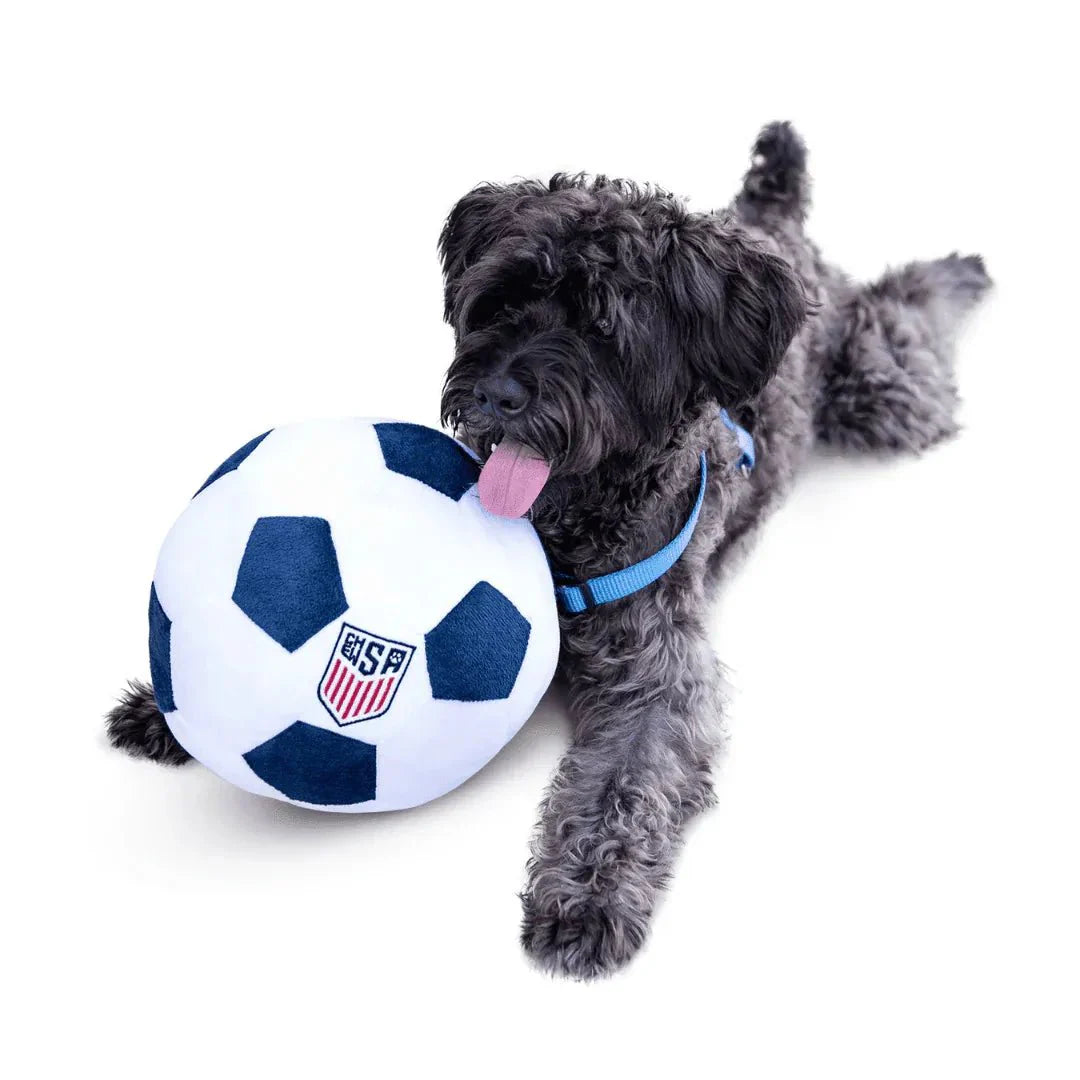 Floofball ChewSA Plush Soccer Ball - Dog Toy