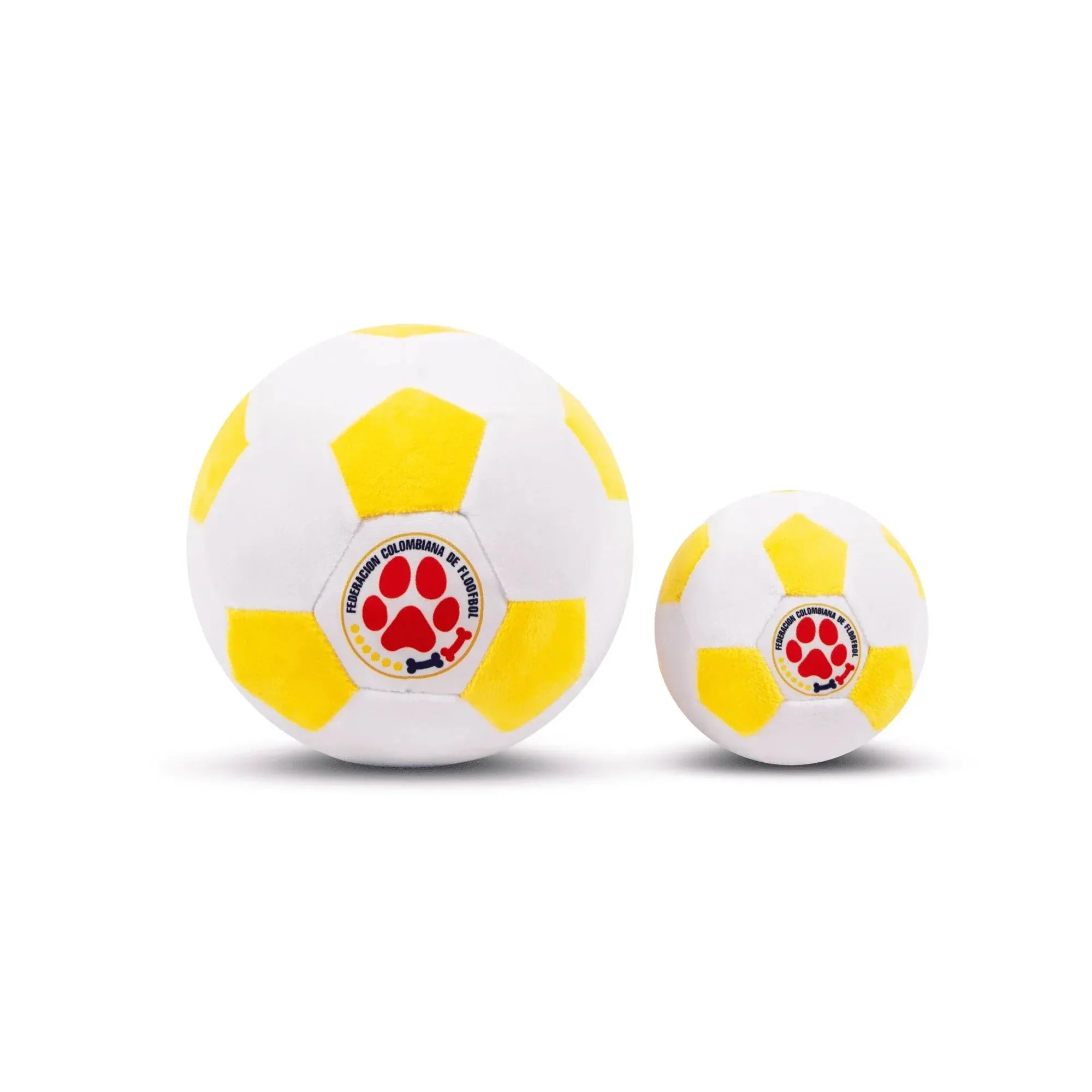 Floofball Colombia Plush Soccer Ball - Dog Toy