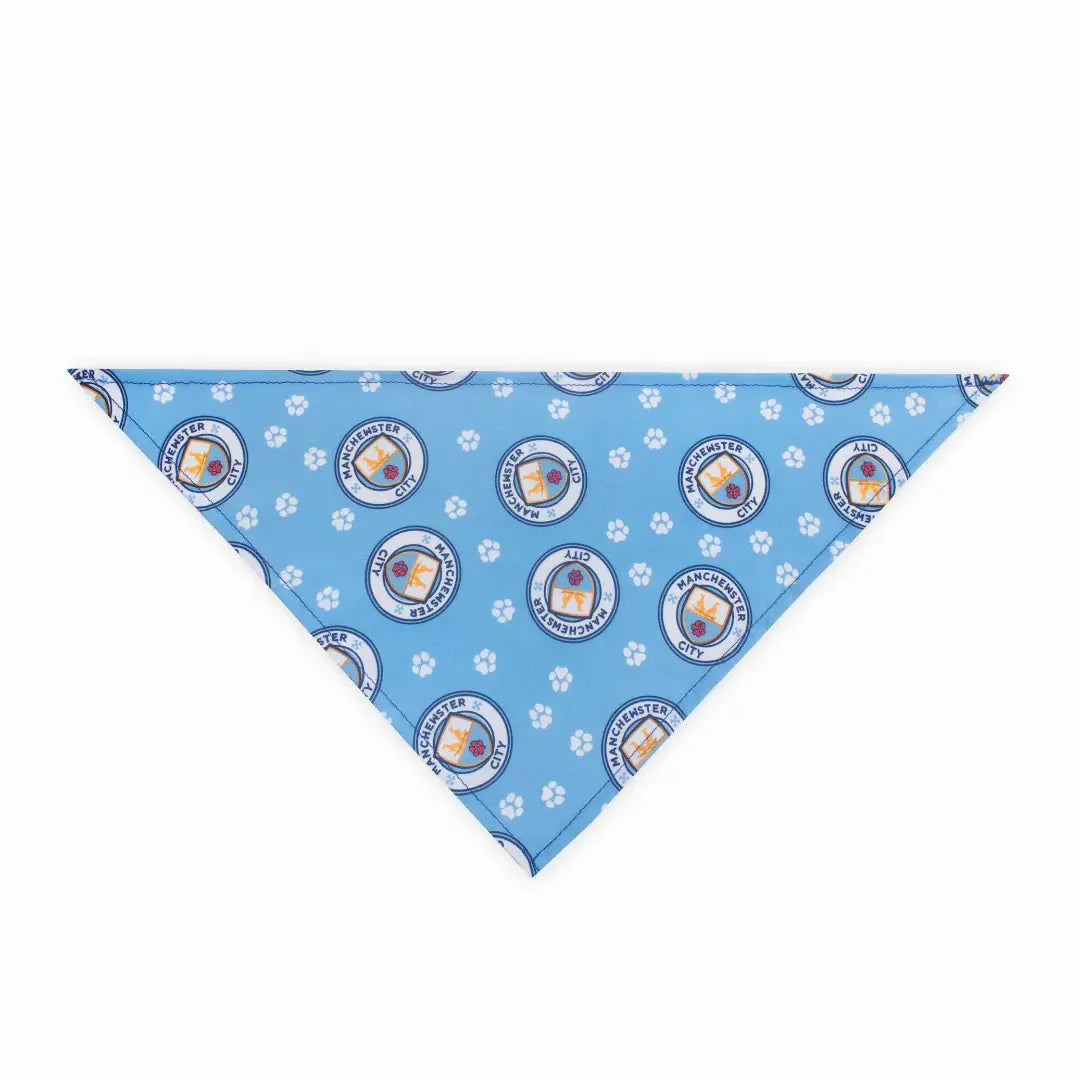 Floofball Manchewster City Dog Bandana