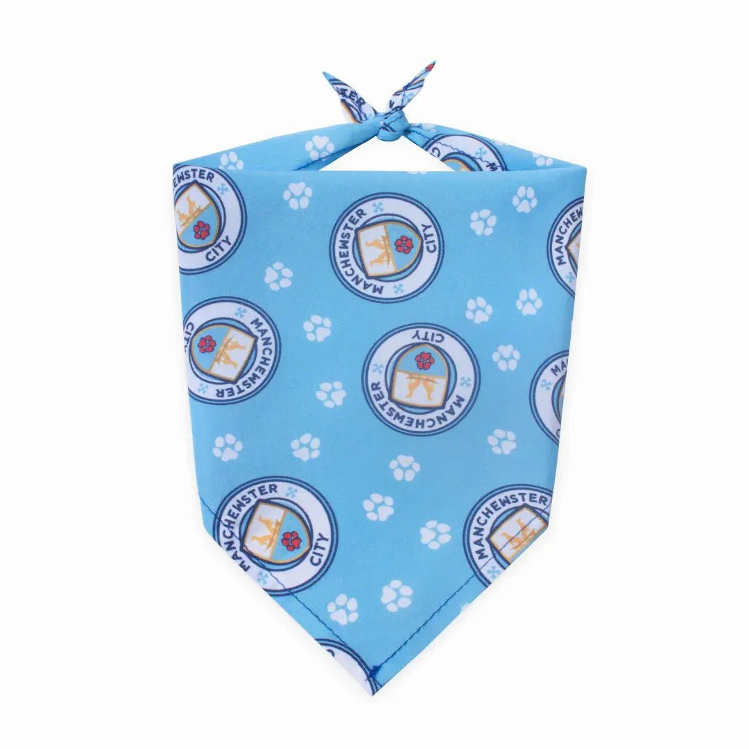Floofball Manchewster City Dog Bandana