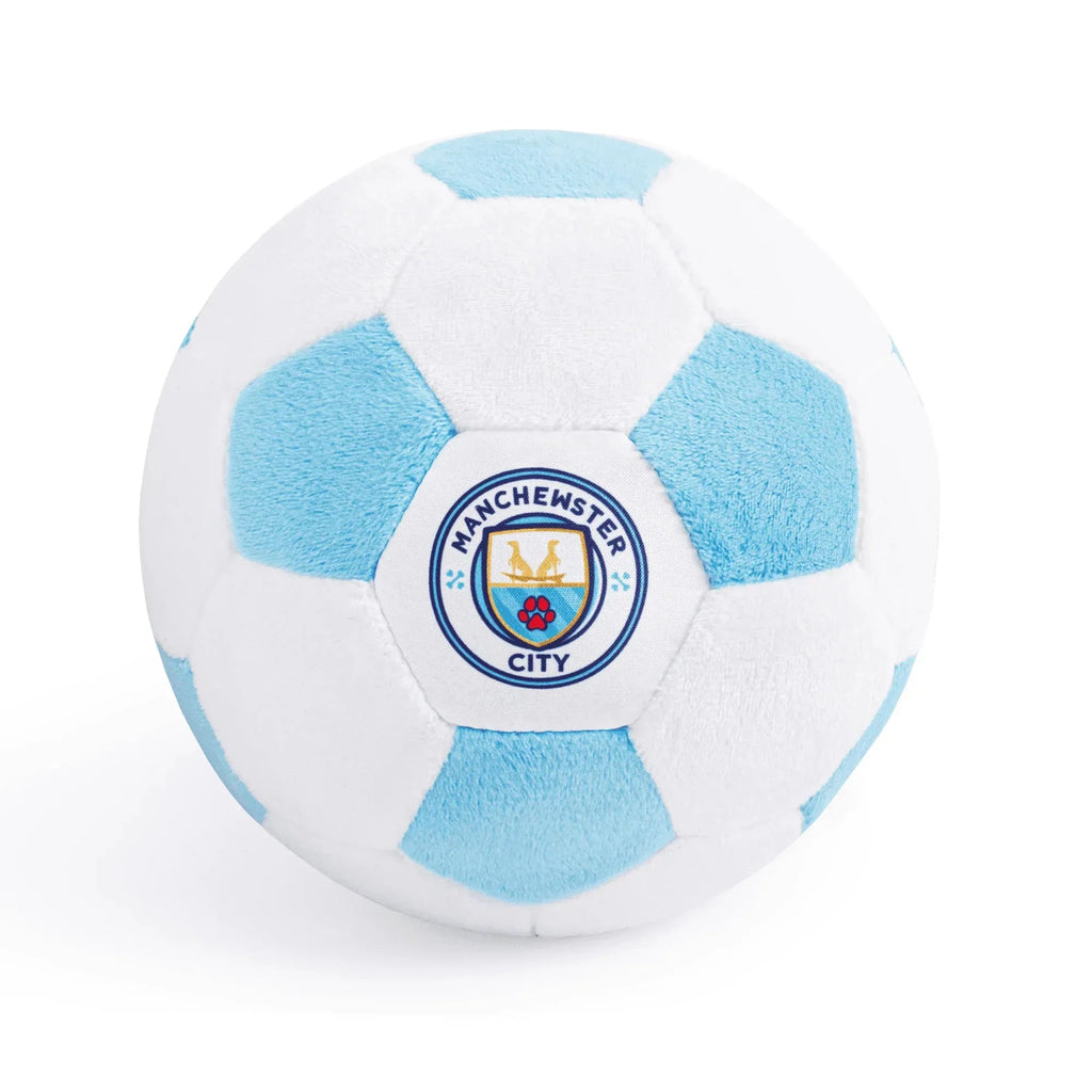 Floofball Manchewster City Plush Soccer Ball - Dog Toy