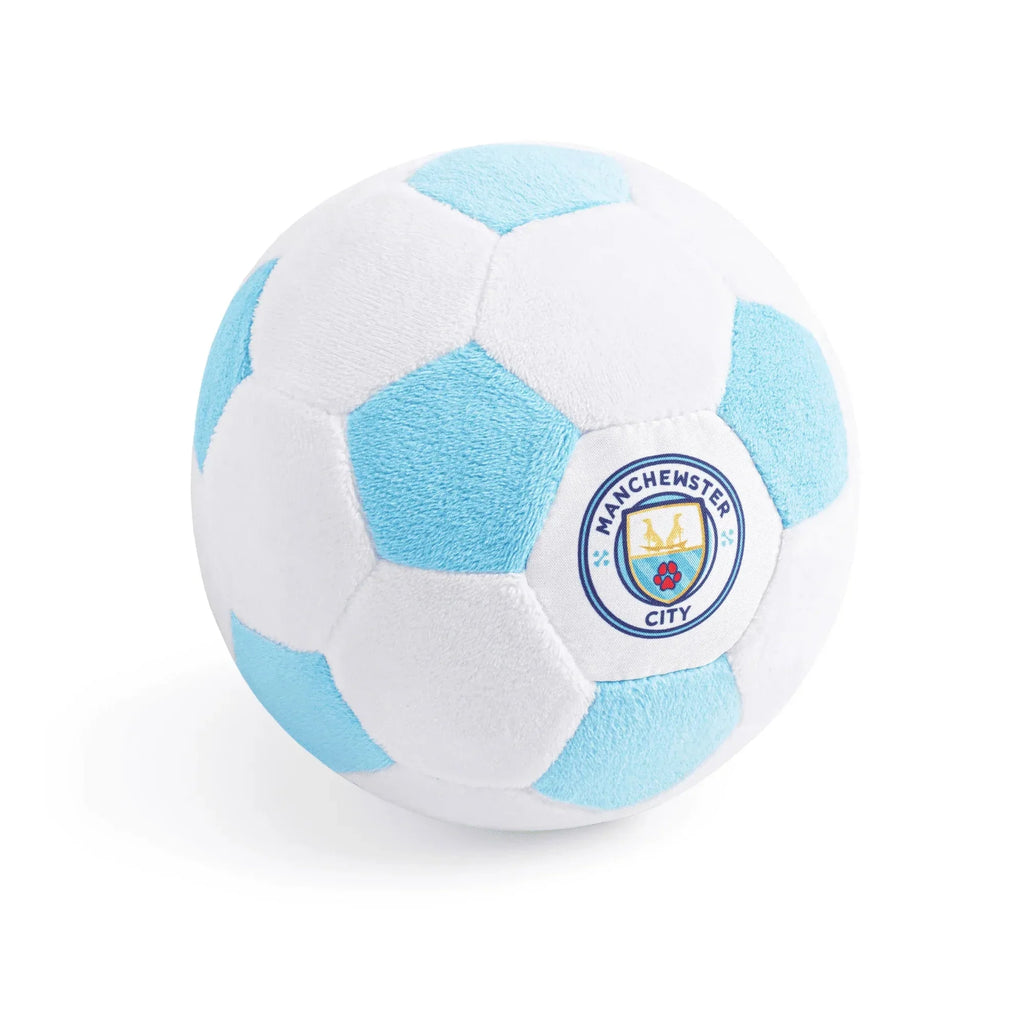 Floofball Manchewster City Plush Soccer Ball - Dog Toy