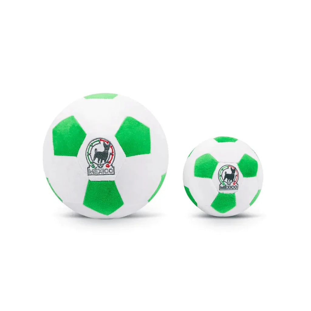 Floofball Mexico Plush Soccer Ball - Dog Toy