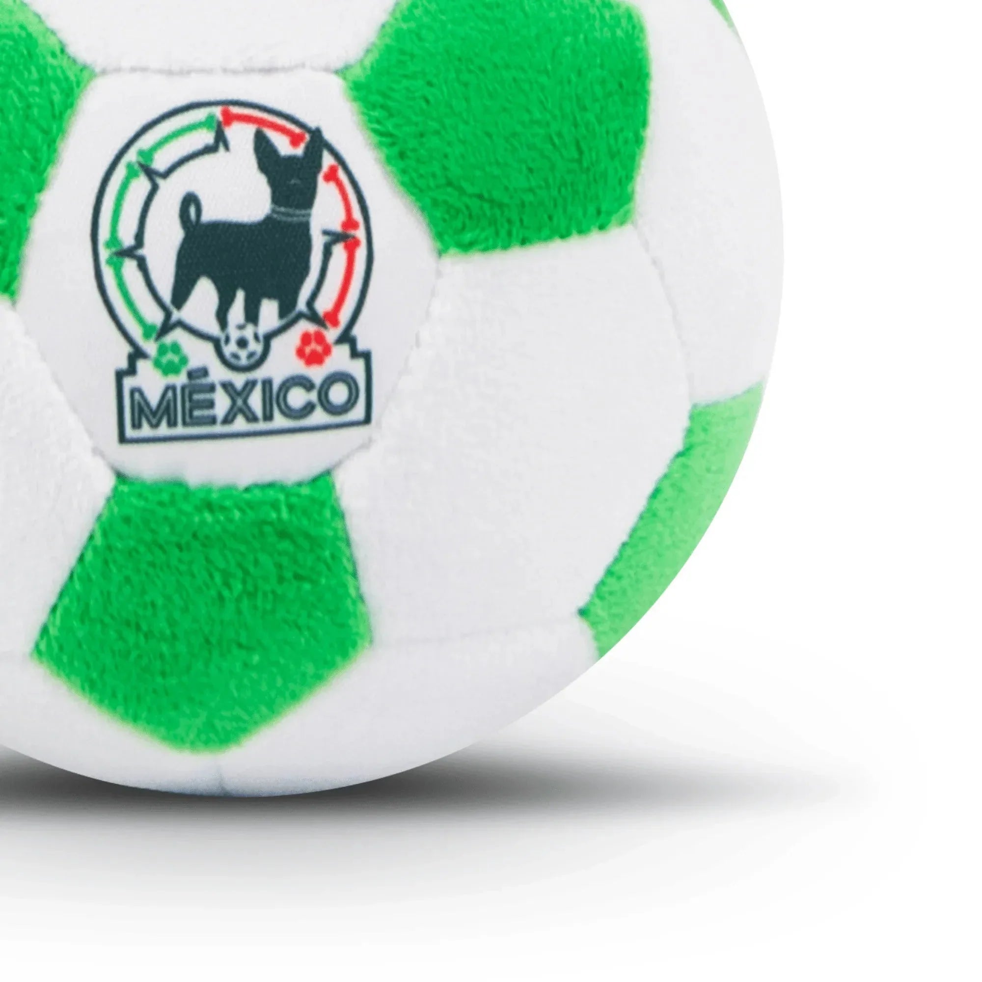 Floofball Mexico Plush Soccer Ball - Dog Toy