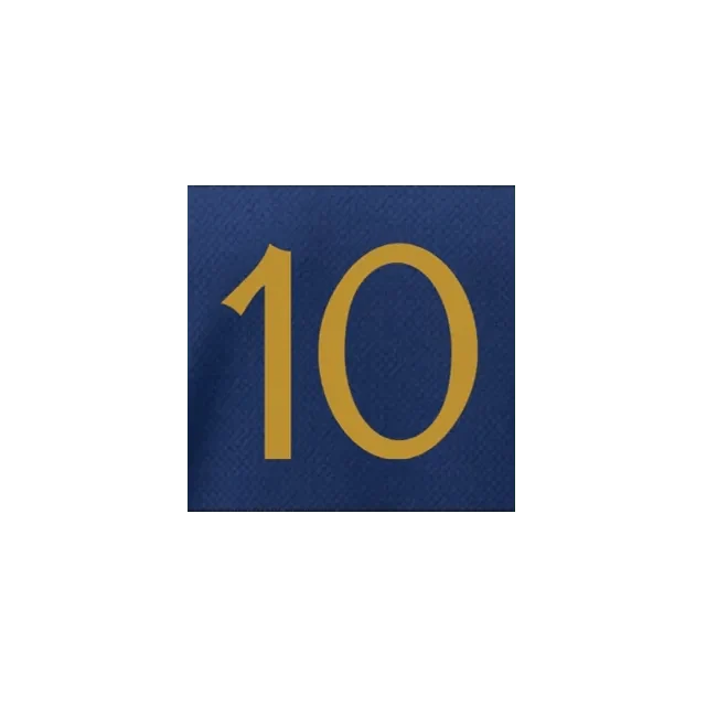 France 2022-23 Home Mbappe Youth #10 Jersey Name Set