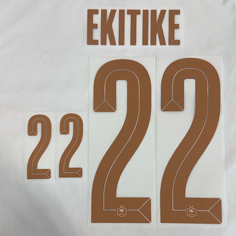 France 2026- Away EKITIKE #22 Official Name Set
