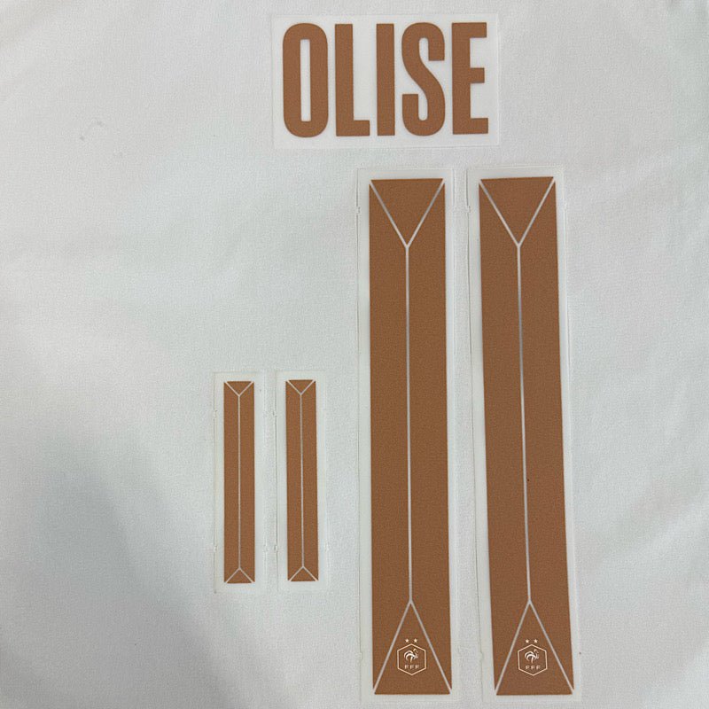 France 2026- Away OLISE #11 Official Name Set