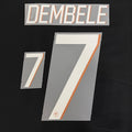 France 2026- Home DEMBELE #7 Official Name Set