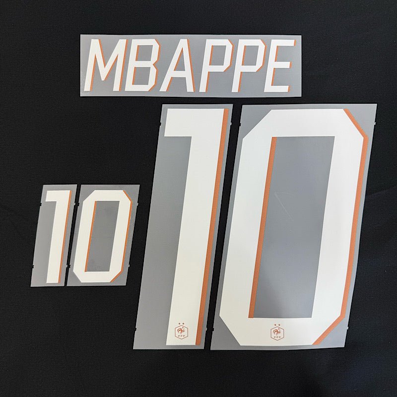 France 2026- Home MBAPPE #10 Official Name Set