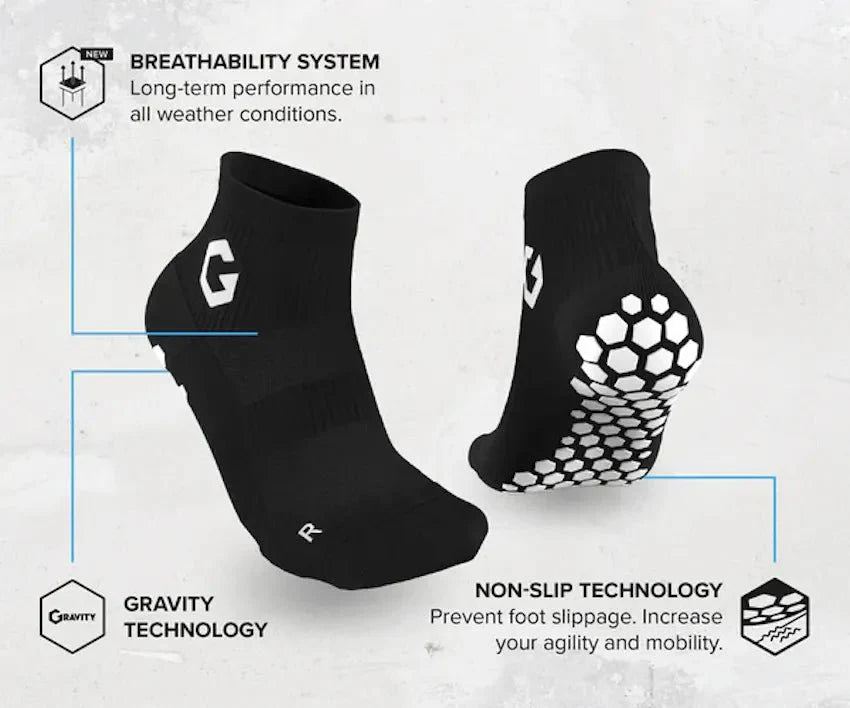Gravity Pro Grip Socks Ankle Length