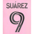 Inter Miami 2024-Home Suarez #9 Jersey Name Set