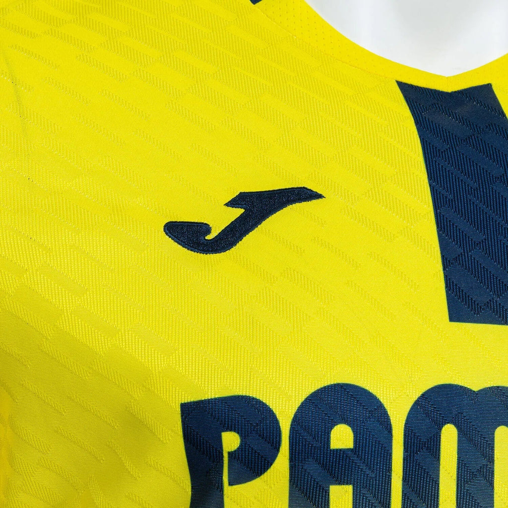 Joma 2025-26 Villareal Men's Stadium Home Soccer Jersey