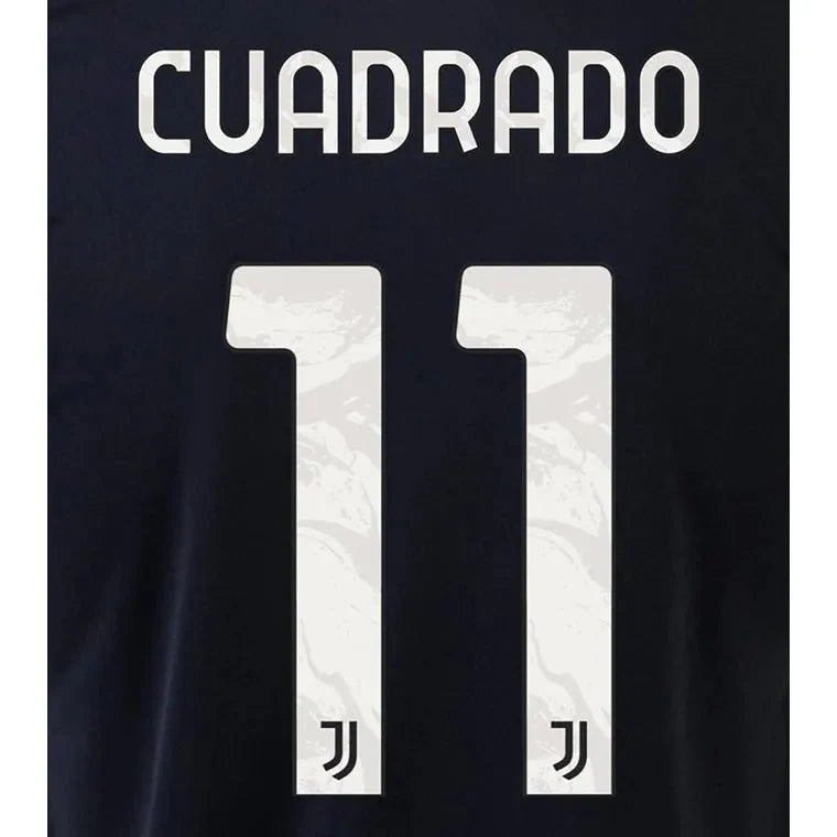 Juventus 2021/22 Away Cuadrado #11 Jersey Name Set