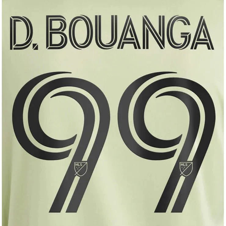 LAFC 2023-24 Away D. Bouanga #99 Jersey Name Set