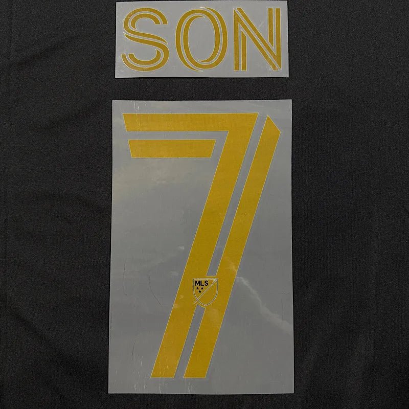 LAFC Away 2025- SON #7 Youth Official Name Set