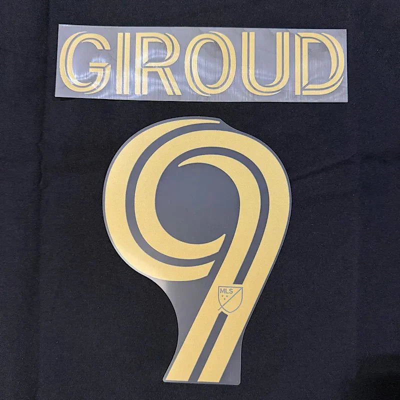 LAFC Home 2024- GIROUD #9 Official Name Set