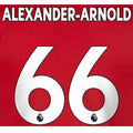 Liverpool 2019/22 Home Alexander-Arnold #66 Youth Jersey Name Set White