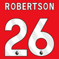 Liverpool 2023-Home Robertson #26 Jersey Name Set -White