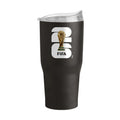 Logo Brands 2026 FIFA World Cup 30oz Black Powder Coat Tumbler