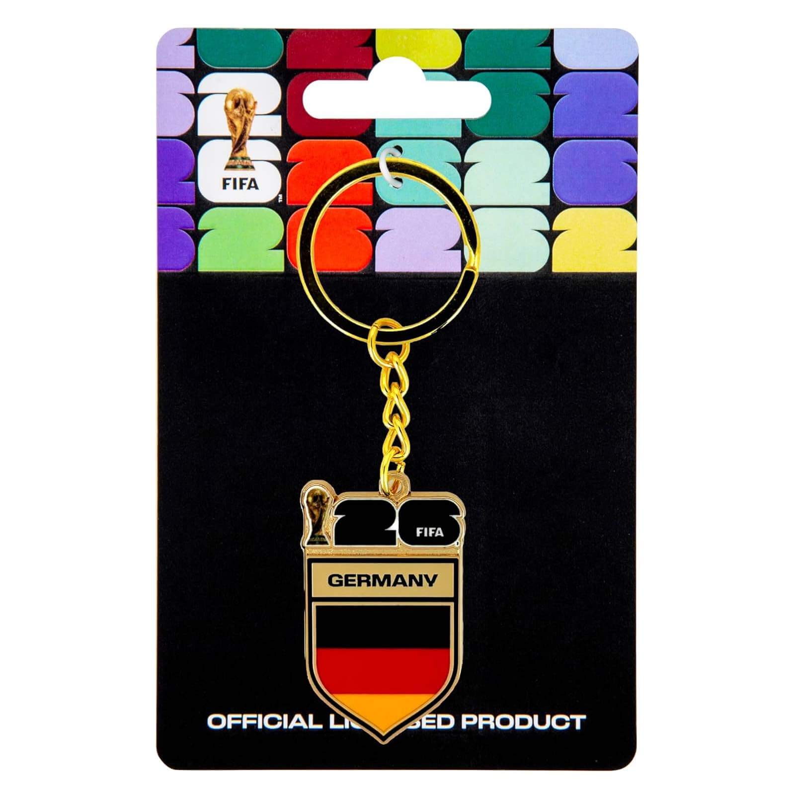 Logo Brands 2026 FIFA World Cup Germany Flag Keychain
