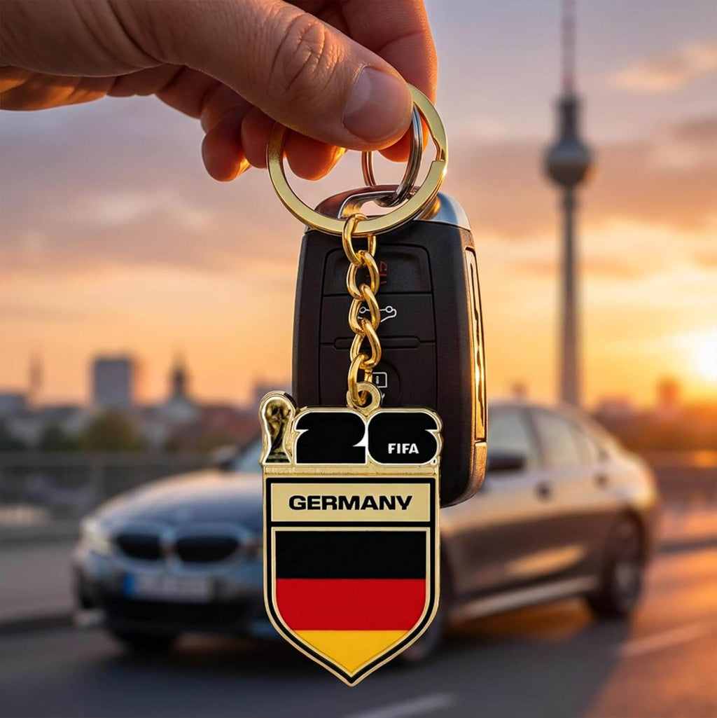 Logo Brands 2026 FIFA World Cup Germany Flag Keychain