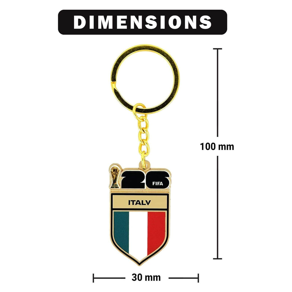Logo Brands 2026 FIFA World Cup Italy Flag Keychain