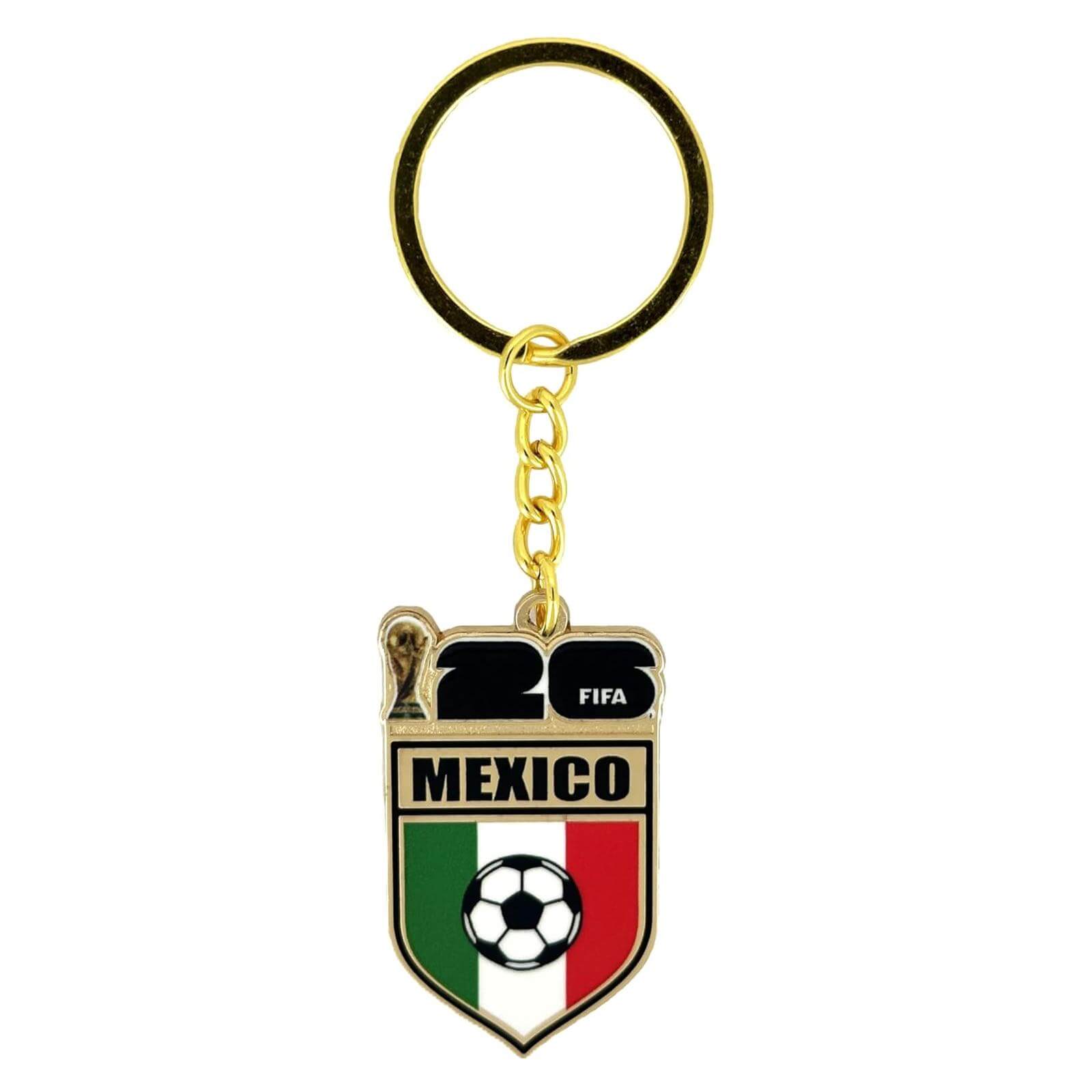 Logo Brands 2026 FIFA World Cup Mexico Flag Keychain