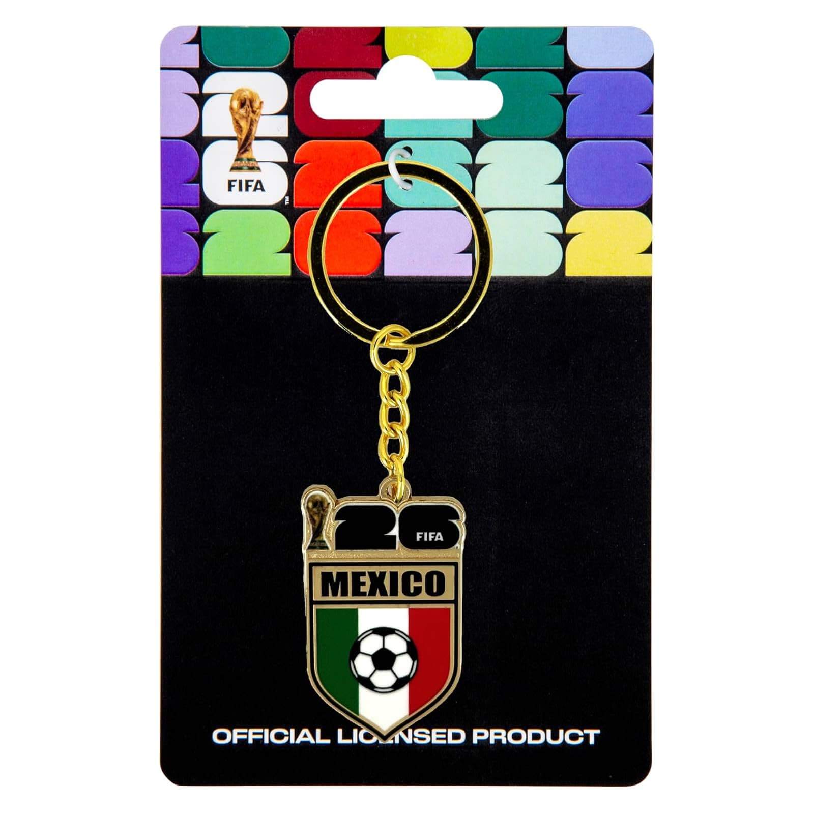 Logo Brands 2026 FIFA World Cup Mexico Flag Keychain