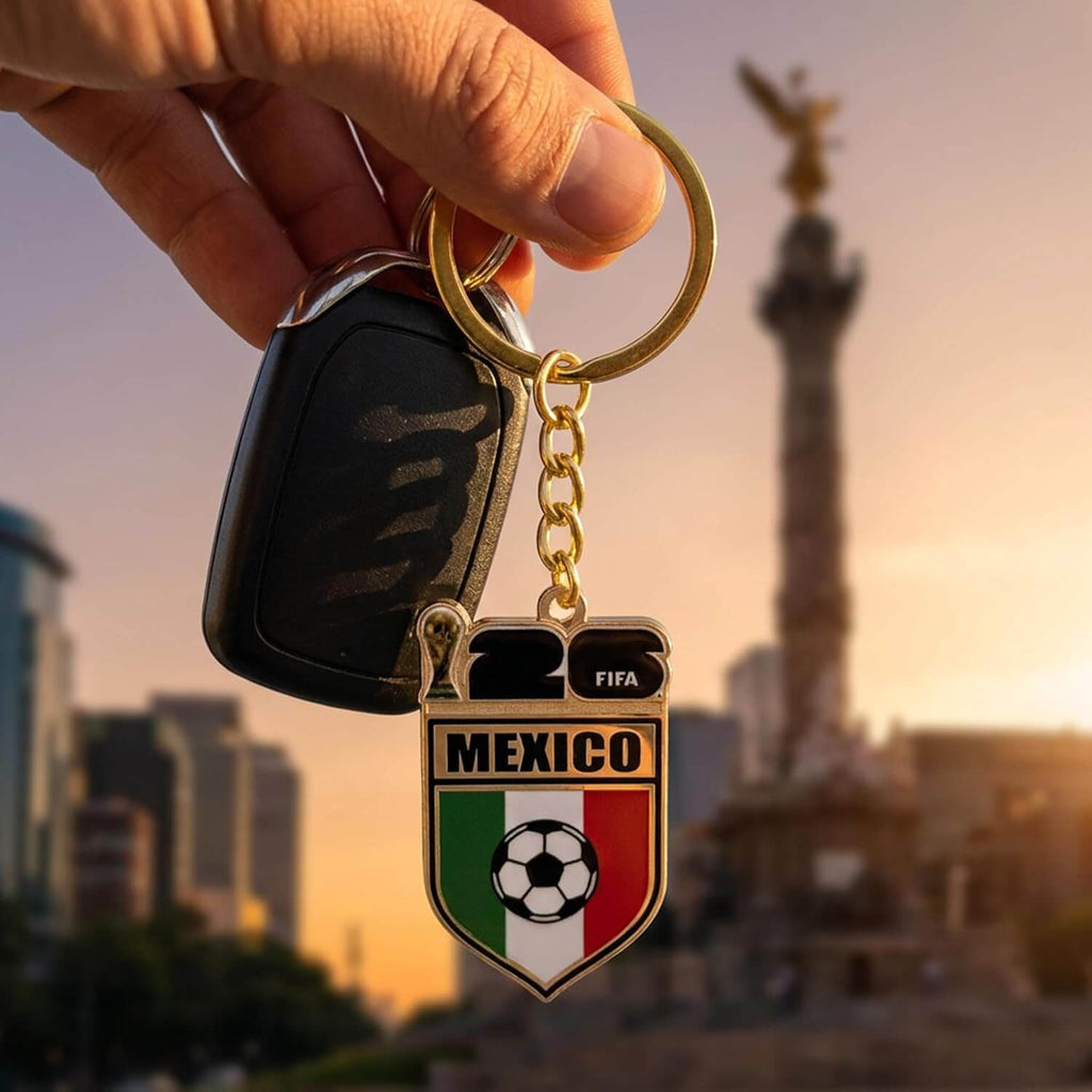 Logo Brands 2026 FIFA World Cup Mexico Flag Keychain