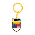 Logo Brands 2026 FIFA World Cup USA Flag Keychain
