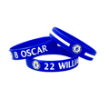 Maccabi 2018-19 Chelsea Silicone Wrist Band (3 Pack)
