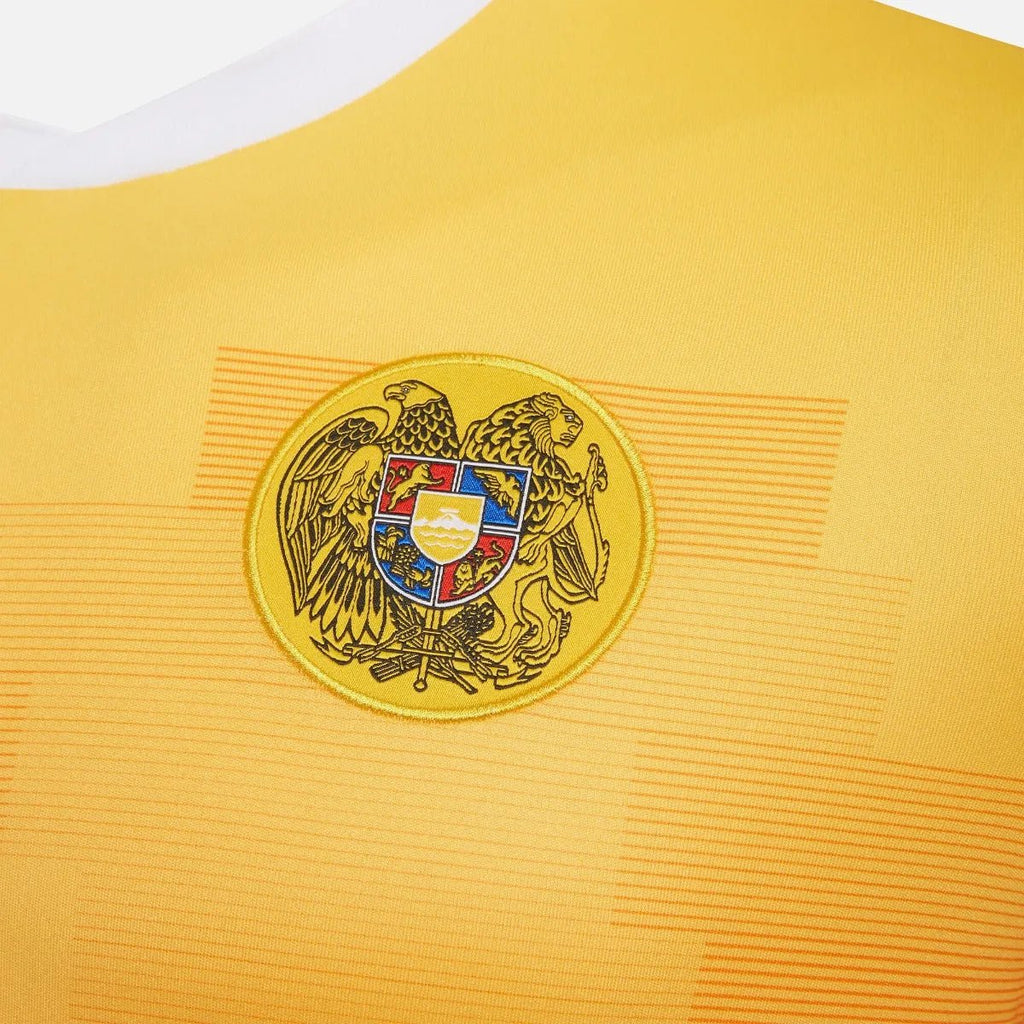 Macron 2021-22 Armenia Away Jersey - Orange-White