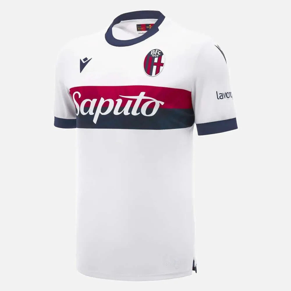 Macron 2024-25 Bologna Men's Authentic Away Jersey