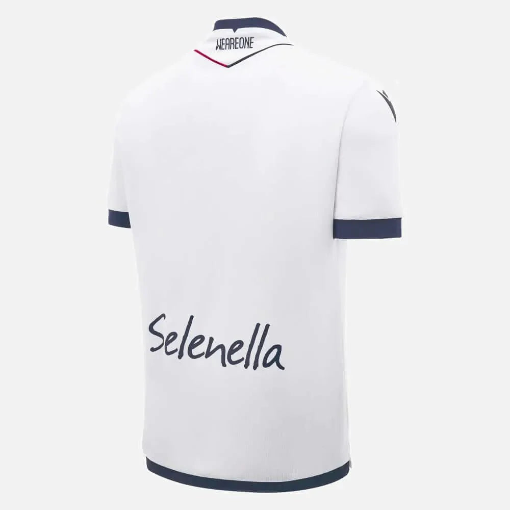 Macron 2024-25 Bologna Men's Authentic Away Jersey