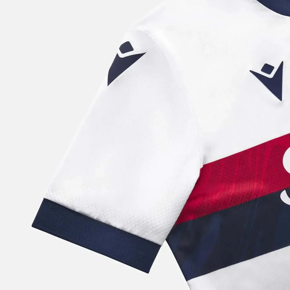 Macron 2024-25 Bologna Men's Authentic Away Jersey