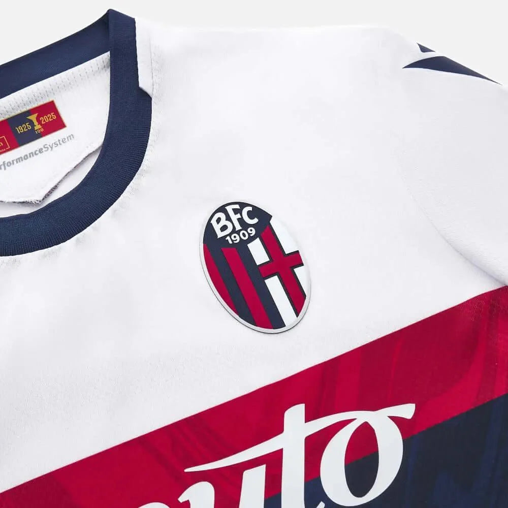 Macron 2024-25 Bologna Men's Authentic Away Jersey