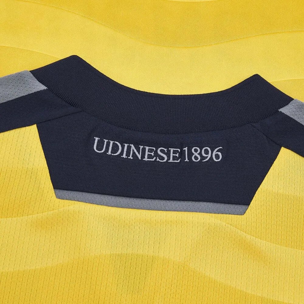 Macron 2024-25 Udinese Calcio Men's Authentic Away Jersey