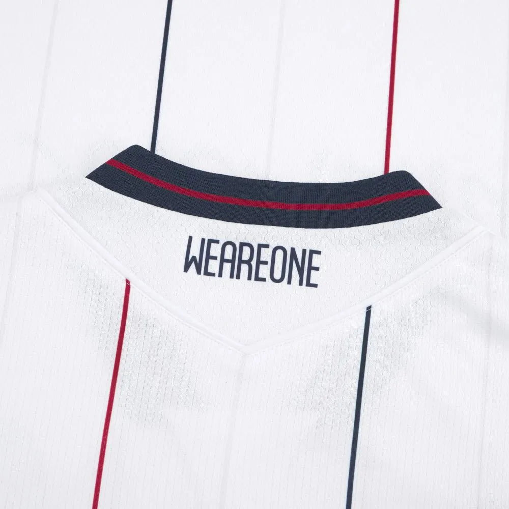 Macron 2025-26 Bologna Men's Authentic Away Soccer Jersey