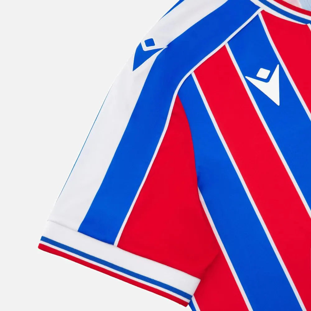 Macron 2025-26 Crystal Palace Men's Authentic Home Soccer Jersey
