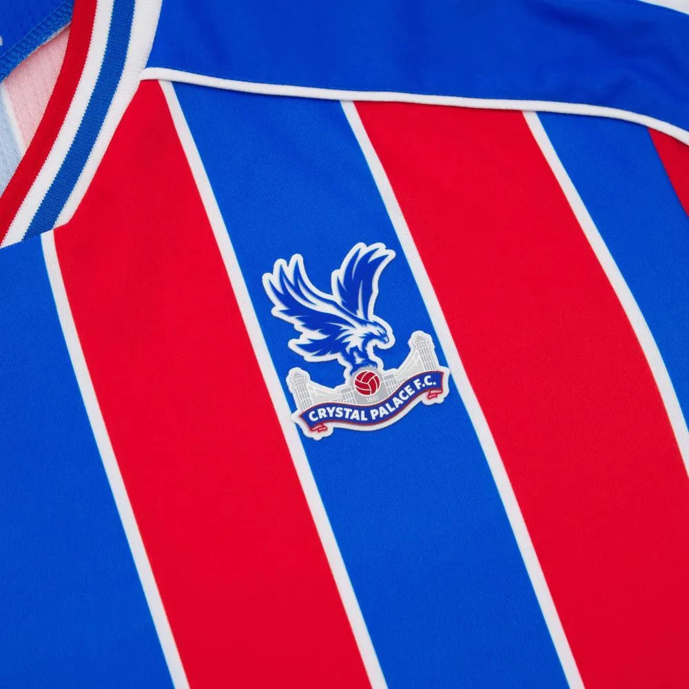 Macron 2025-26 Crystal Palace Men's Authentic Home Soccer Jersey